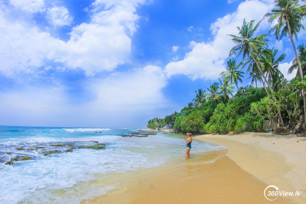 Beautiful Landscape of Thalpe Beach 