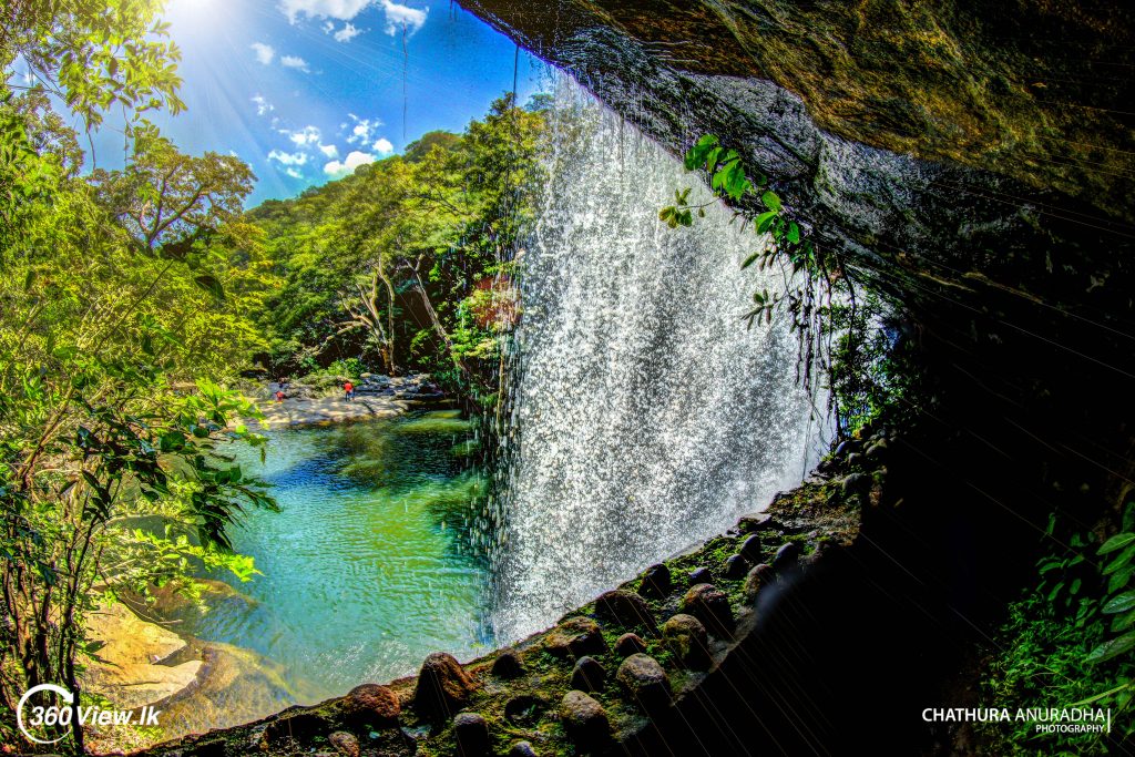 Cave Behind the Sera Ella waterfall