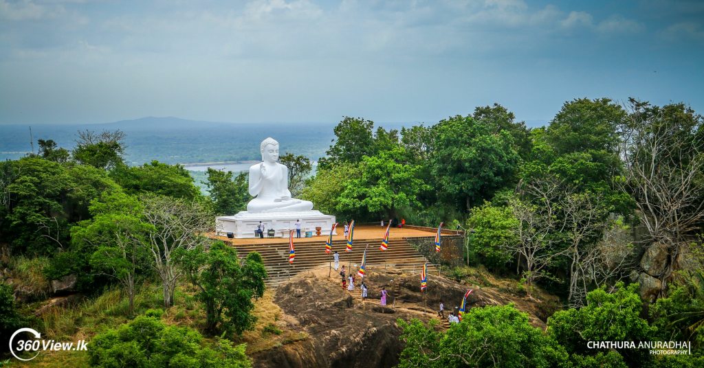 Large Buddha Statue at Mihinthalaya 