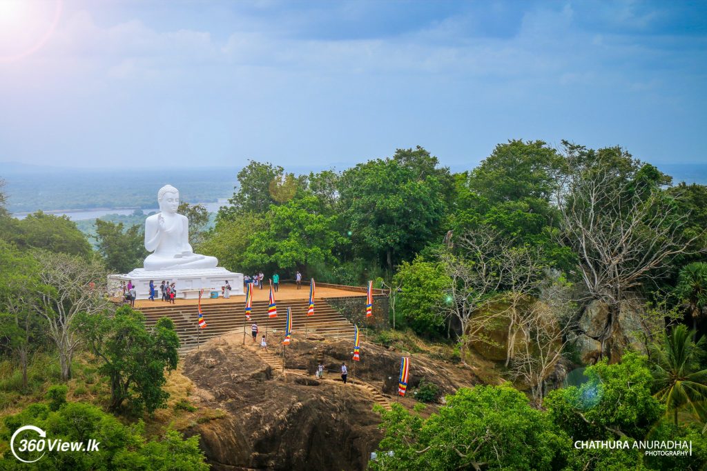 Large Buddha Statue at Mihinthalaya 